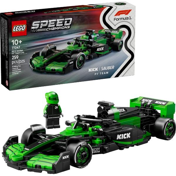 Lego Speed Champions: Masina de curse F1 Kick Sauber