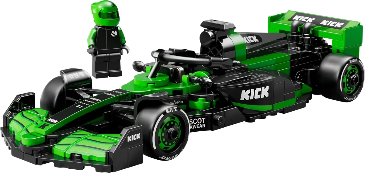 Lego Speed Champions: Masina de curse F1 Kick Sauber