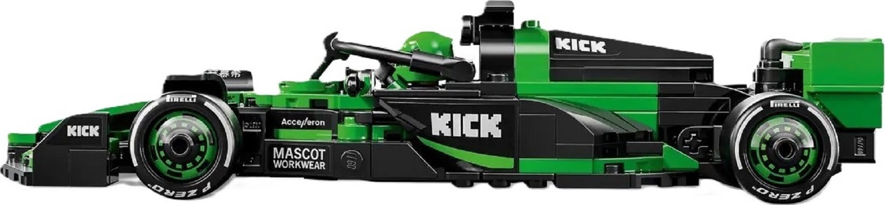 Lego Speed Champions: Masina de curse F1 Kick Sauber