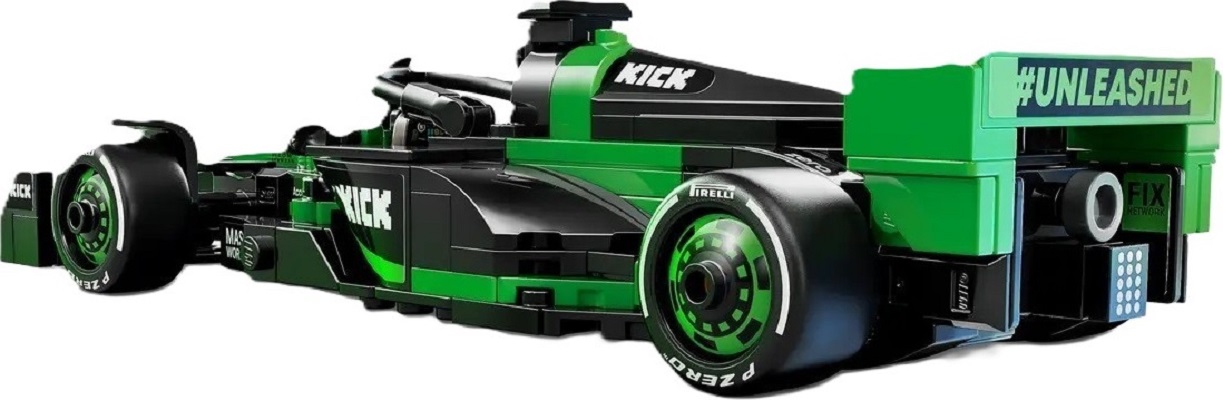 Lego Speed Champions: Masina de curse F1 Kick Sauber
