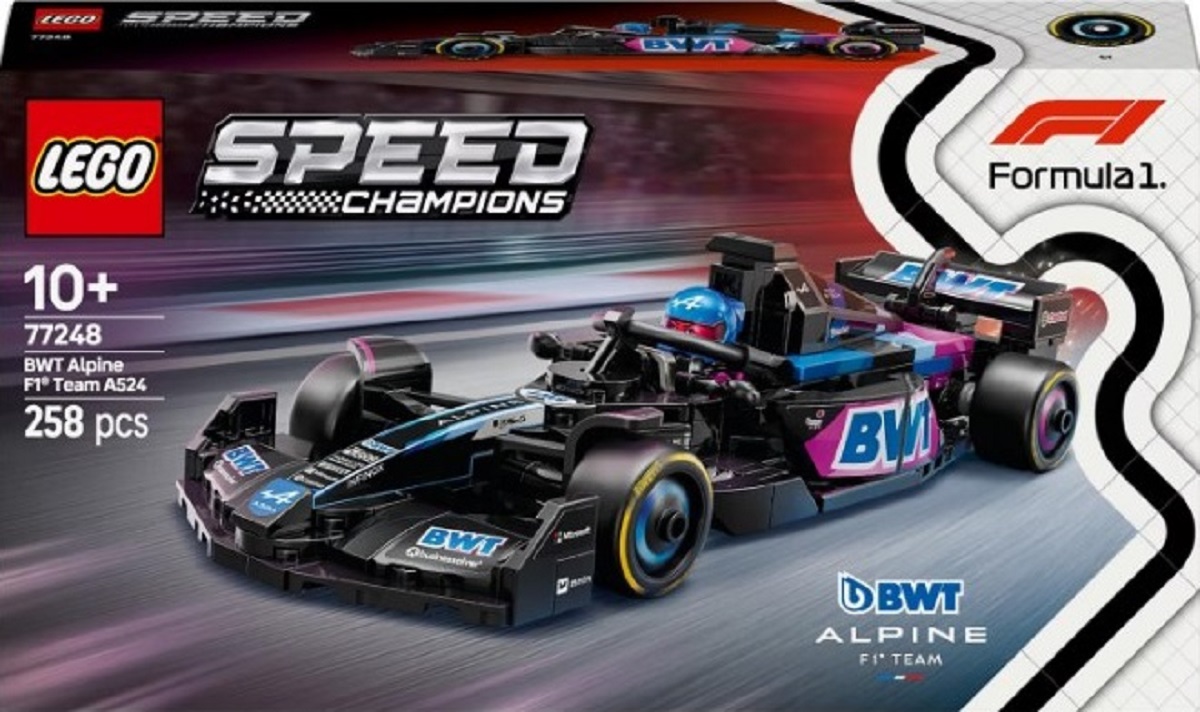 Lego Speed Champions: Masina de curse F1 BWT Alpine
