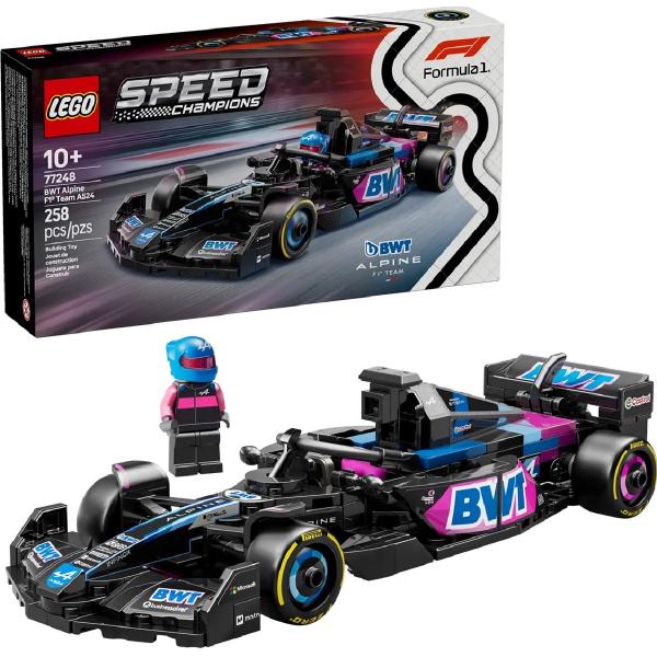 Lego Speed Champions: Masina de curse F1 BWT Alpine