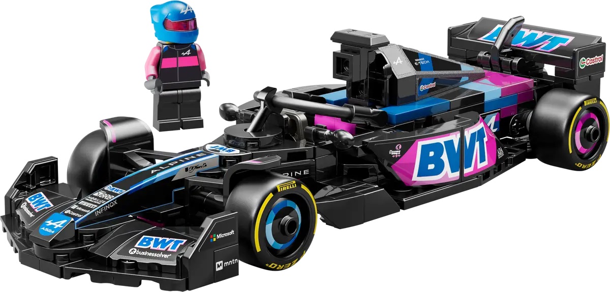 Lego Speed Champions: Masina de curse F1 BWT Alpine