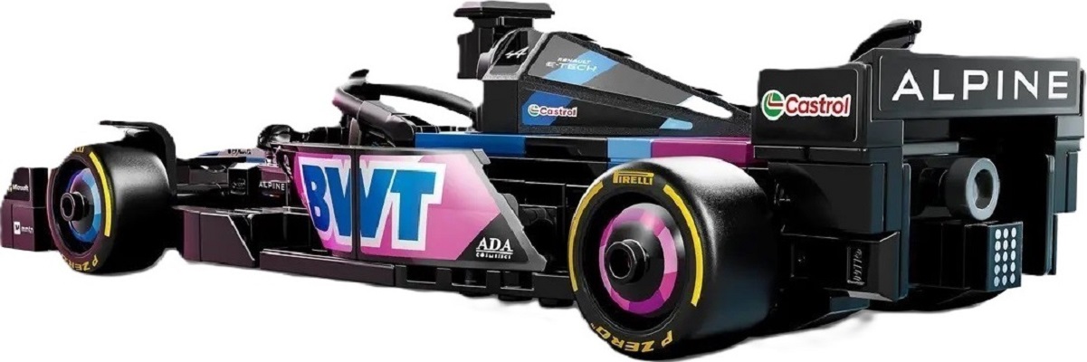 Lego Speed Champions: Masina de curse F1 BWT Alpine