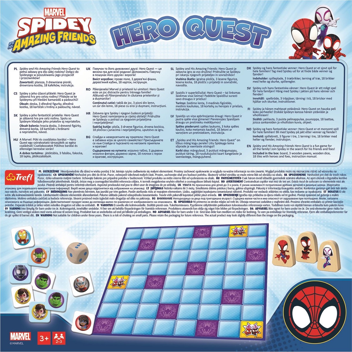 Joc: In cautarea eroilor. Marvel. Spidey si prietenii