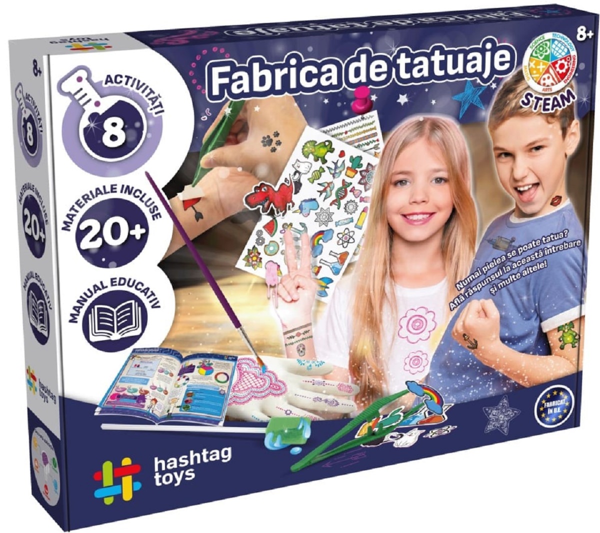 Set Fabrica de tatuaje. Kit STEAM