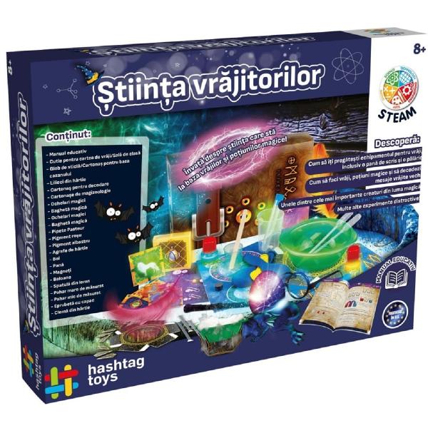 Set stiinta vrajitorilor. Kit STEAM