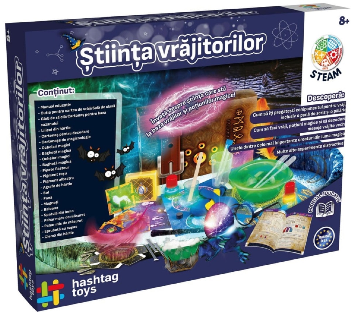 Set stiinta vrajitorilor. Kit STEAM