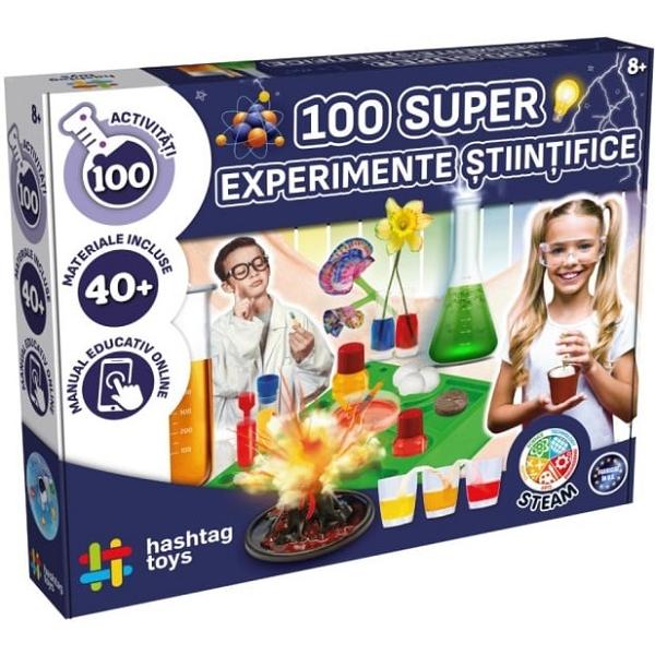 Set 100 super experimente stiintifice. Kit STEAM
