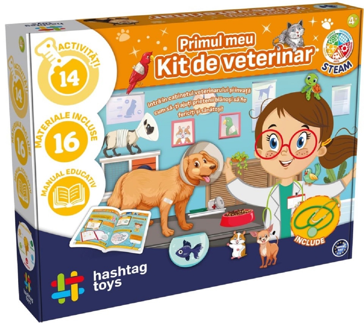 Primul meu kit de veterinar. Kit STEAM