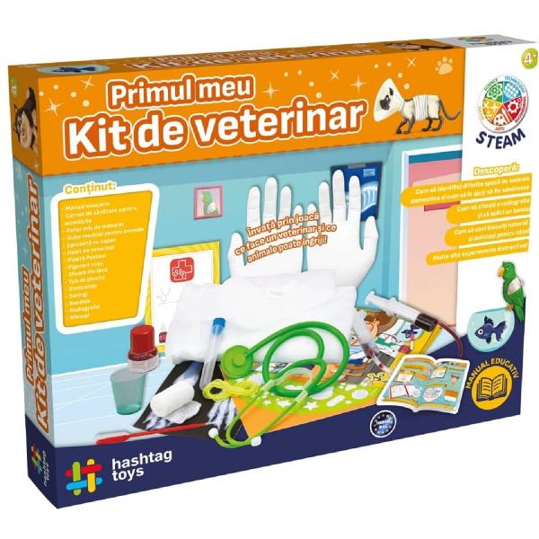 Primul meu kit de veterinar. Kit STEAM