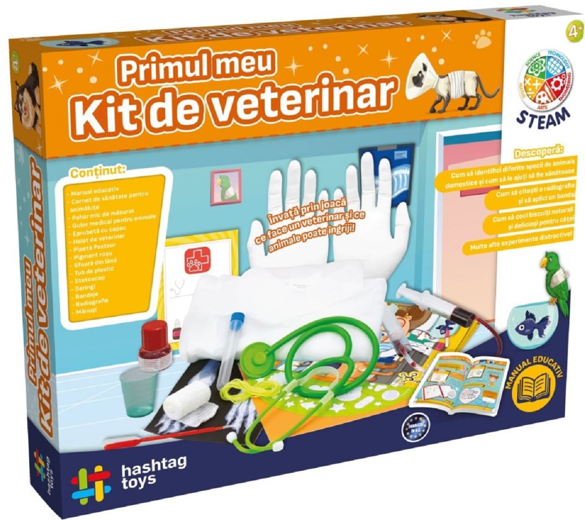 Primul meu kit de veterinar. Kit STEAM