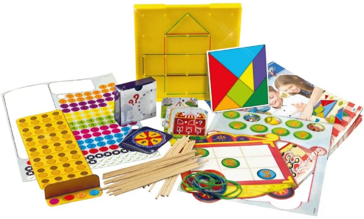 Provocarea matematica. Parcul de distractii. Kit STEAM