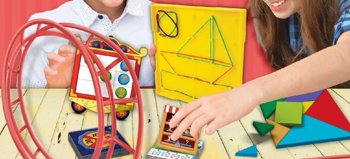 Provocarea matematica. Parcul de distractii. Kit STEAM