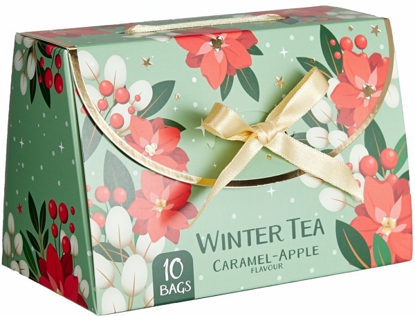 Set ceai negru. Winter Tea. Verde