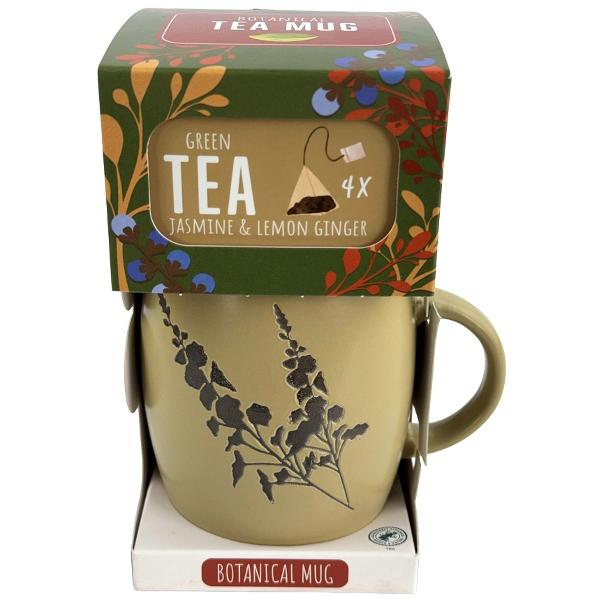 Set ceai 2 arome x 2 pliculete + Cana Bej