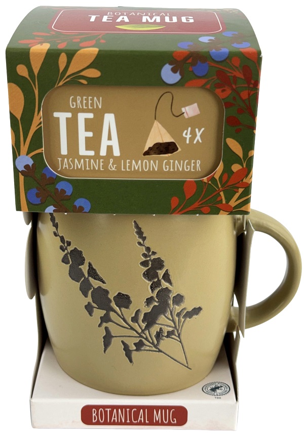 Set ceai 2 arome x 2 pliculete + Cana Bej