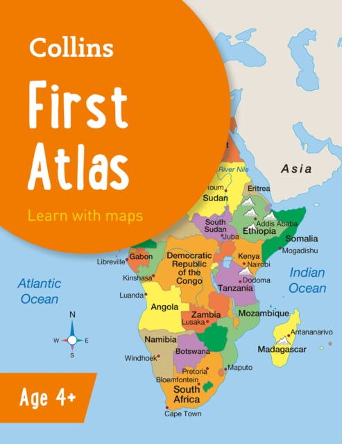 Coperta cărții 'Collins First Atlas -'