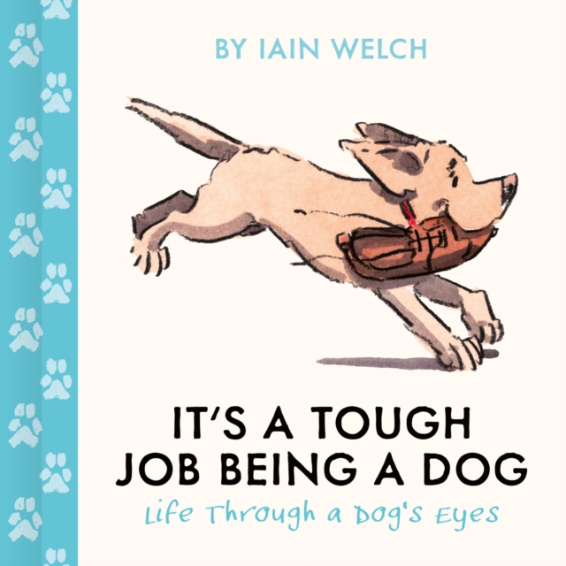 Coperta cărții 'It's a Tough Job Being a Dog - Iain Welch'