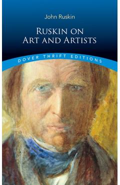 Coperta cărții 'Ruskin on Art and Artists - John Ruskin'
