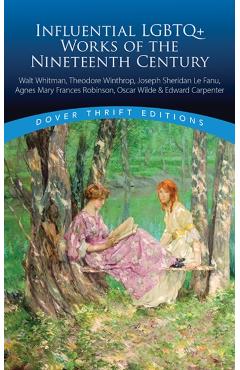 Coperta cărții 'Influential LGBTQ+ Works of the Nineteenth Century -'