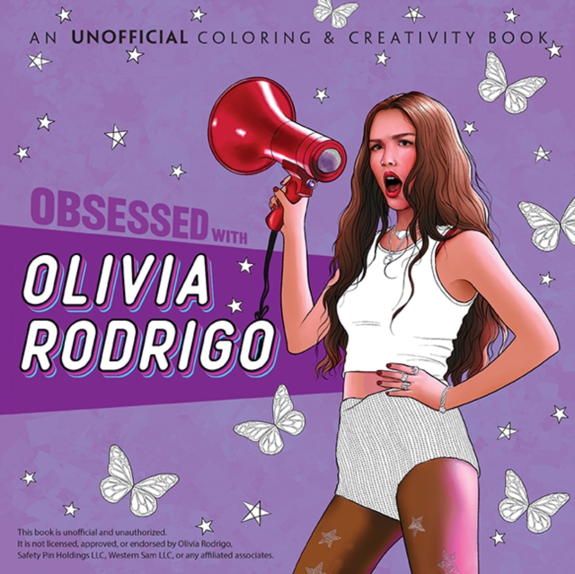 Coperta cărții 'Obsessed with Olivia Rodrigo -'