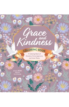 Coperta cărții 'Grace and Kindness Coloring Book -'