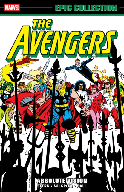 Coperta cărții 'Avengers Epic Collection: Absolute Vision - Roger|nocenti Stern'