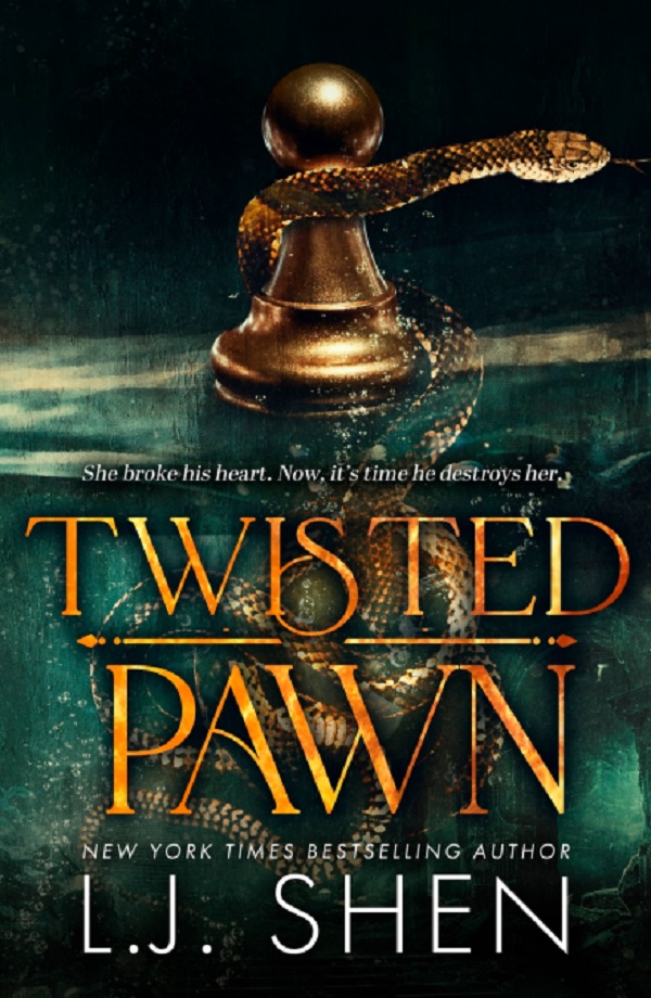 Coperta cărții 'Twisted Pawn - L.J. Shen'