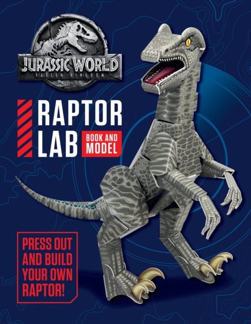 Jurassic World Fallen Kingdom Raptor Lab: Book and Model - 