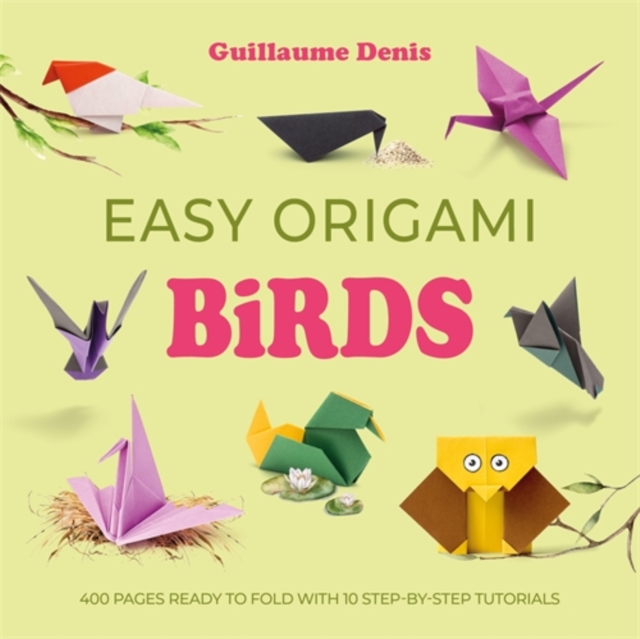 Coperta cărții 'Easy Origami Birds - Guillaume Denis'