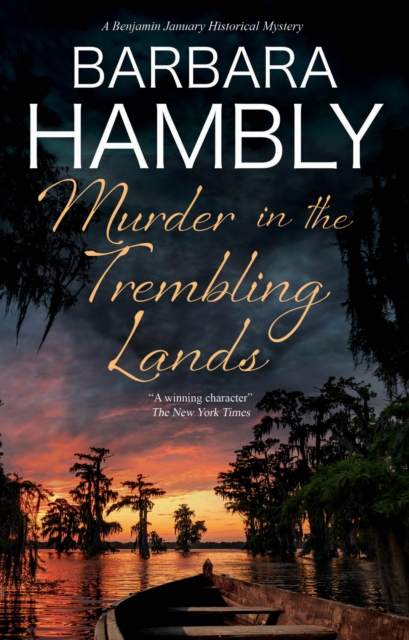 Coperta cărții 'Murder in the Trembling Lands - Barbara Hambly'