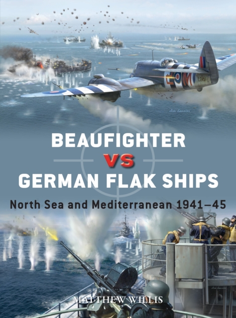 Coperta cărții 'Beaufighter vs German Flak Ships - Matthew Willis'