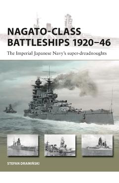Coperta cărții 'Nagato-class Battleships 1920–46 - Stefan Draminski'