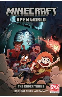 Coperta cărții 'Minecraft: Open World - The Ender Trials - Abe Taraky'