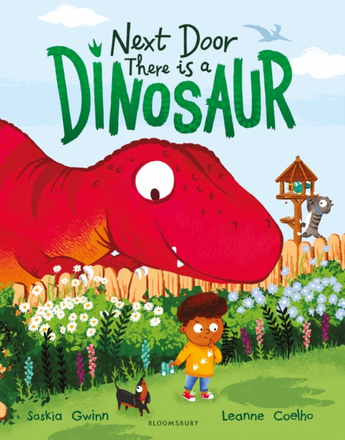 Coperta cărții 'Next Door There is a Dinosaur - Saskia Gwinn'