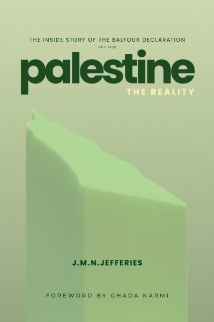 Coperta cărții 'Palestine: The Reality - J.m.n. Jeffries'