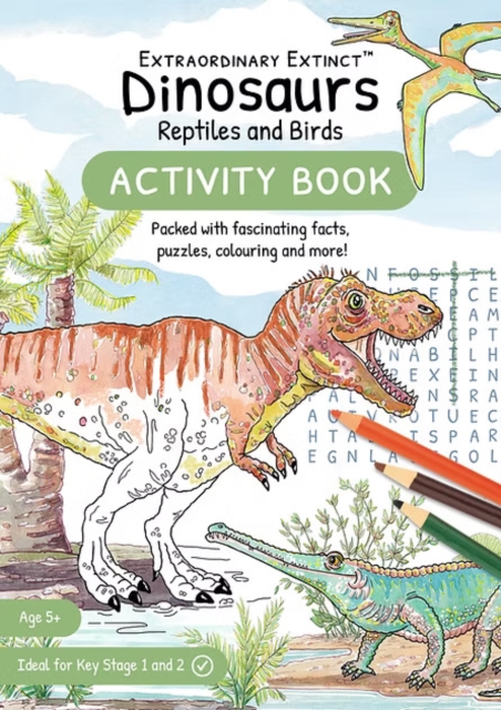 Dinosaurs Reptiles and Birds: Activity Book - Jennifer Watson