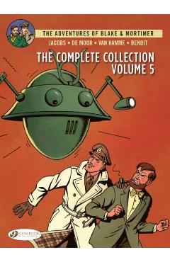 Coperta cărții 'Blake & Mortimer - The Complete Collection Vol. 5 - Edgar P.|de Moor Jacobs'