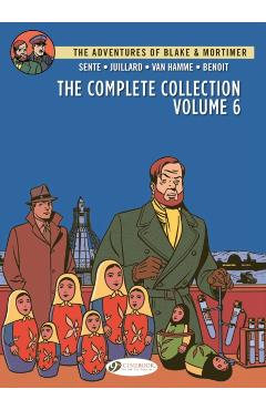 Coperta cărții 'Blake & Mortimer - The Complete Collection Vol. 6 - Jean Van Hamme'