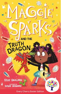 Coperta cărții 'Maggie Sparks and the Truth Dragon: Accessible Easier Edition -'