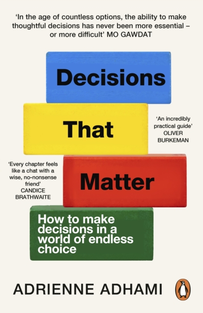 Coperta cărții 'Decisions That Matter - Adrienne Adhami'