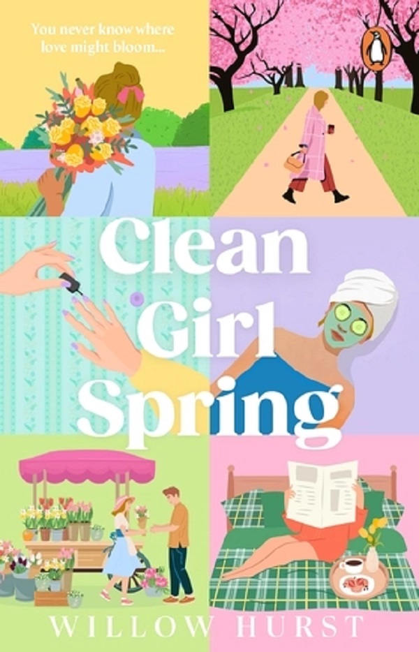 Coperta cărții 'Clean Girl Spring - Willow Hurst'