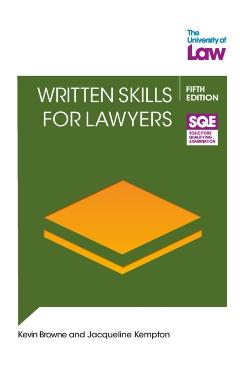 SQE2 Written Skills for Lawyers 5e