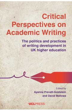 Coperta cărții 'Critical Perspectives on Academic Writing -'