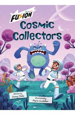 Coperta cărții 'Cosmic Collectors - Jenny Jinks'