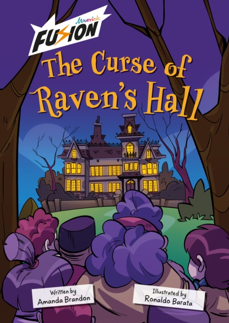 Coperta cărții 'Curse of Raven's Hall - Amanda Brandon'