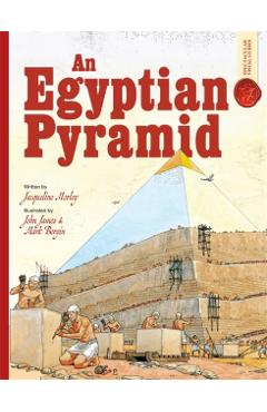 Coperta cărții 'Egyptian Pyramid: Spectacular Visual Guides - Jacqueline|morley Morley'