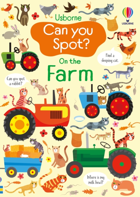 Coperta cărții 'Can you Spot? On the Farm - Kirsteen Robson'