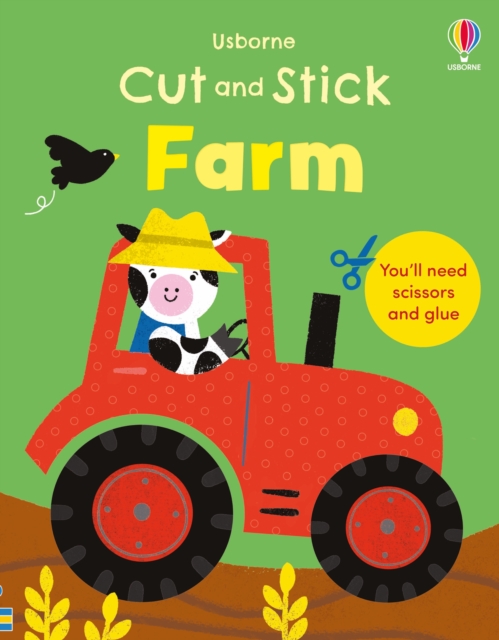 Coperta cărții 'Cut and Stick Farm - Jessica Greenwell'